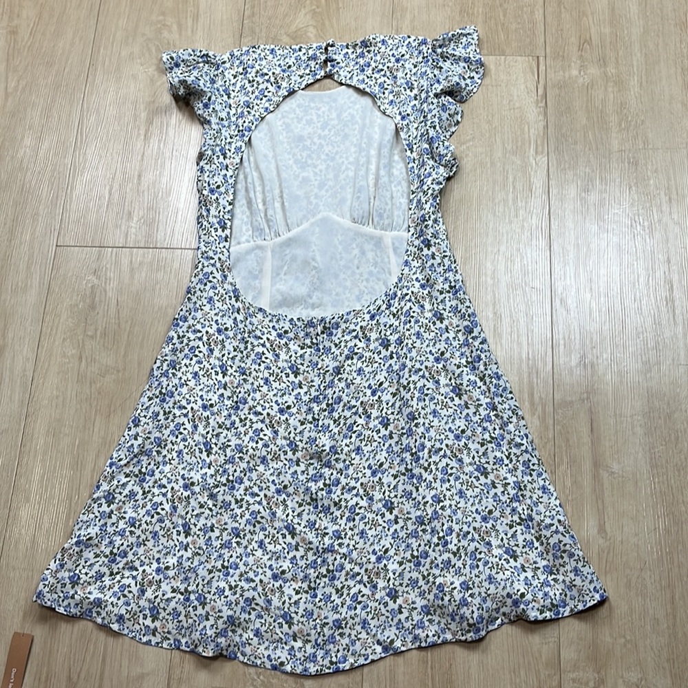REFORMATION IDALIA DRESS PIXIE, SIZE 10 US 1419 - Picture 7 of 10